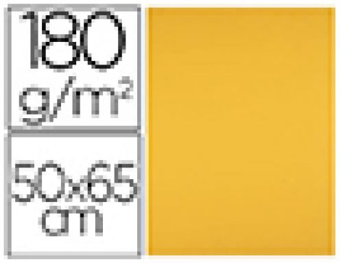 Cartolina liderpapel 50x65 cm 180 gr ouro velho pack de 25 unidades , Liderpapel , 67853 , 8423473678538